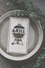 Serviett Avlang Grill Party thumbnail