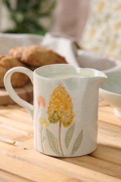 Kande m/tud blomster udvendig