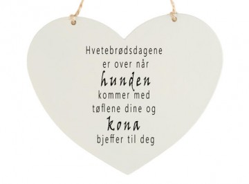Skilt hjerte lite Hvetebrødsdagene